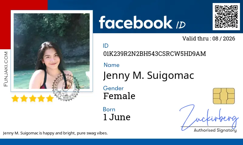 Facebook ID Card