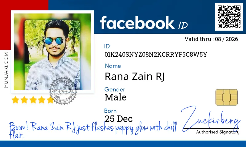 Facebook ID Card
