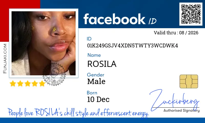 Facebook ID Card