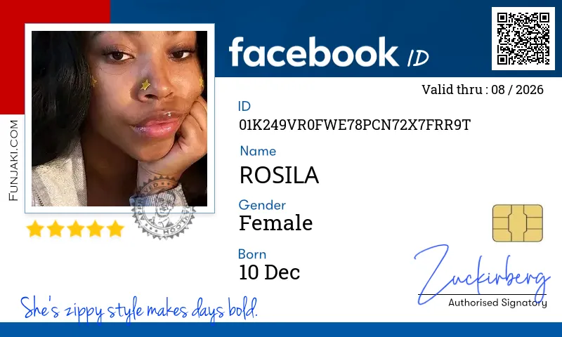 Facebook ID Card