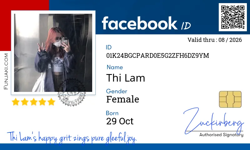 Facebook ID Card