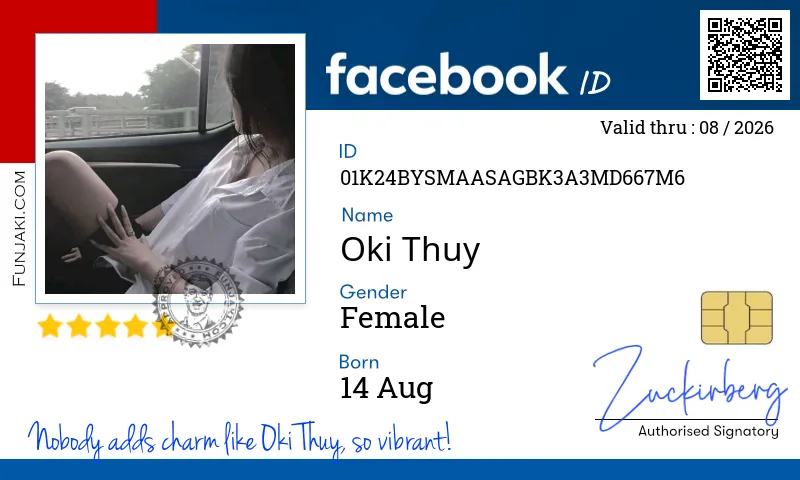 Facebook ID Card