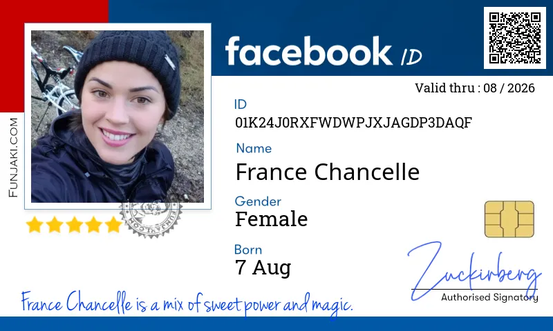 Facebook ID Card