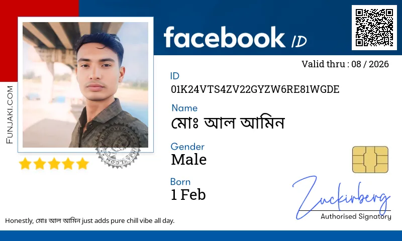 Facebook ID Card