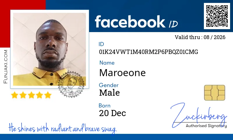 Facebook ID Card