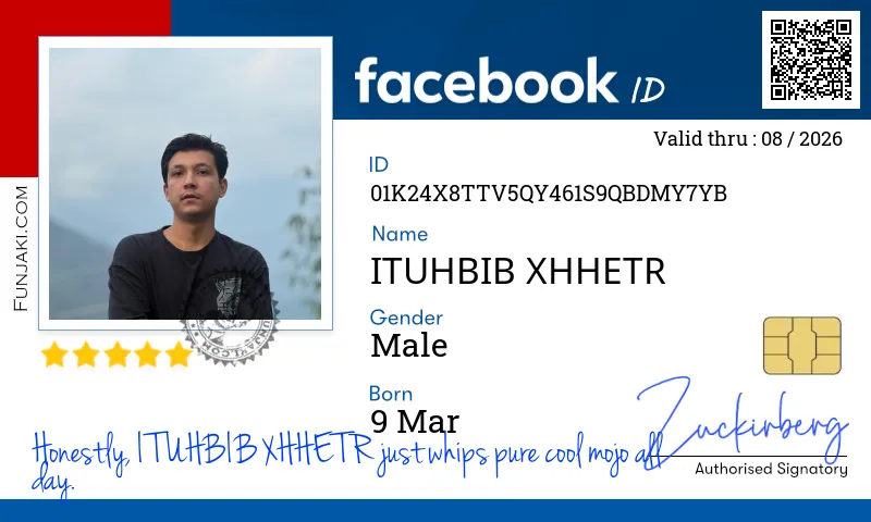 Facebook ID Card