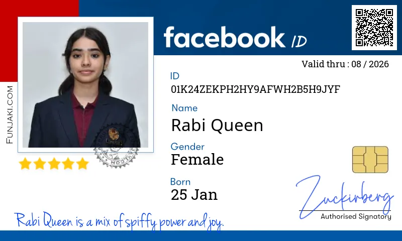 Facebook ID Card