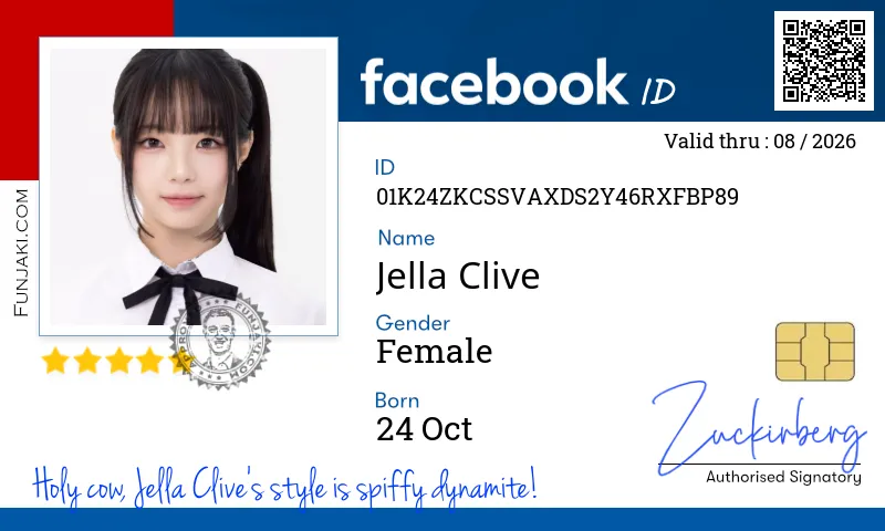 Facebook ID Card