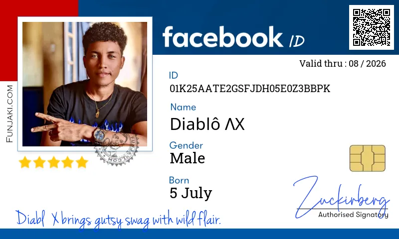 Facebook ID Card