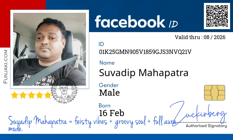 Facebook ID Card