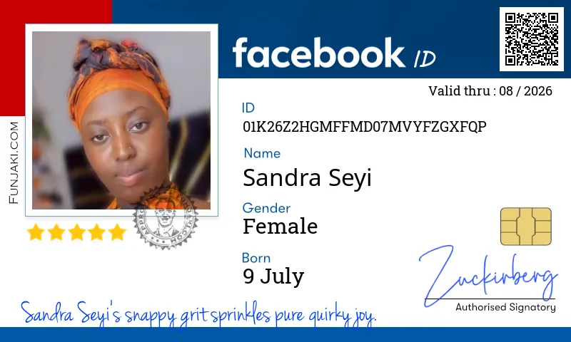 Facebook ID Card
