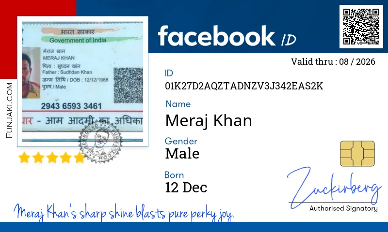 Facebook ID Card
