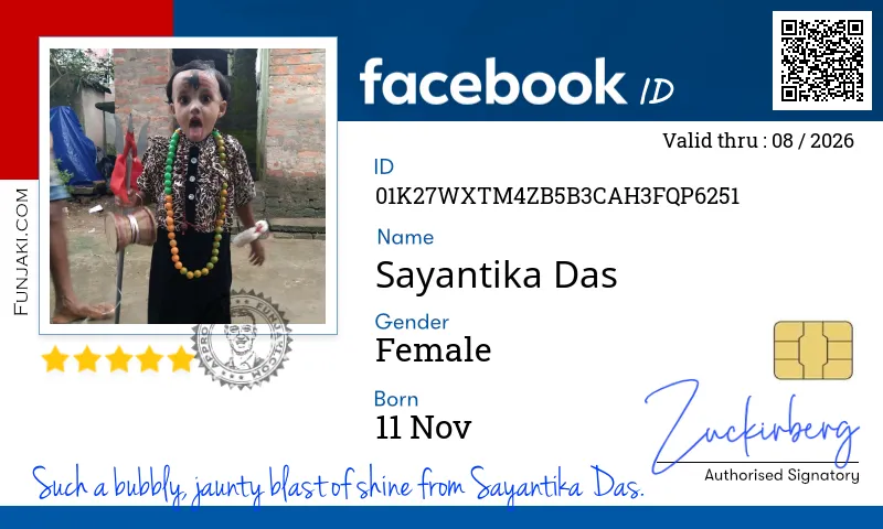 Facebook ID Card