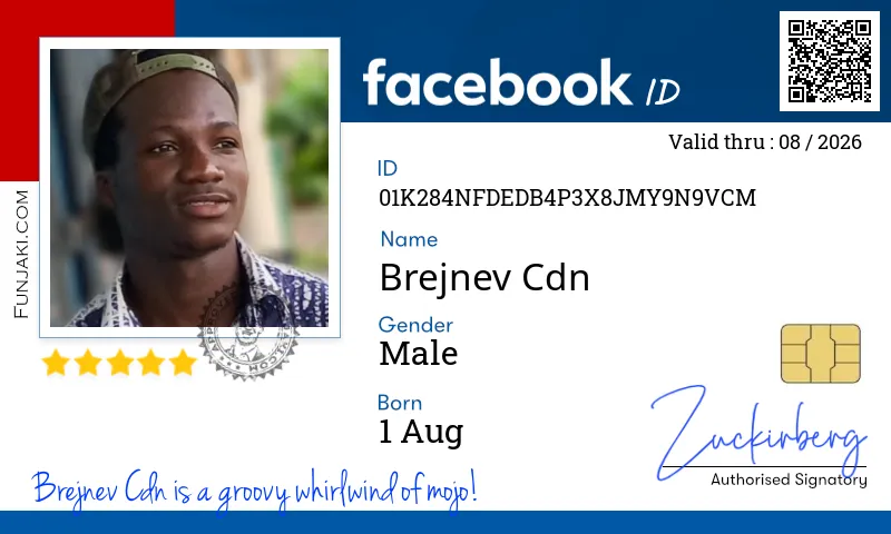 Facebook ID Card