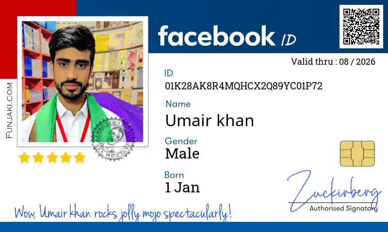 Facebook ID Card