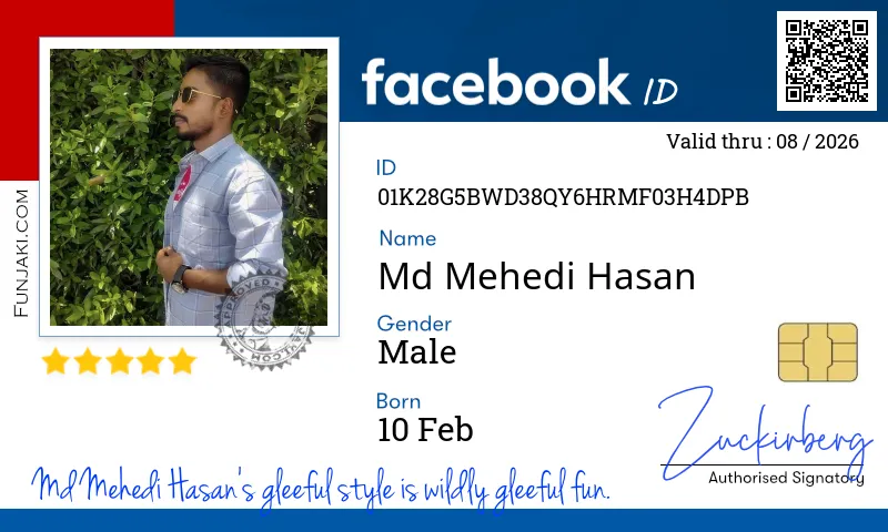 Facebook ID Card
