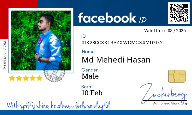 Facebook ID Card