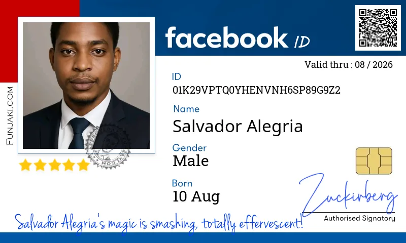Facebook ID Card