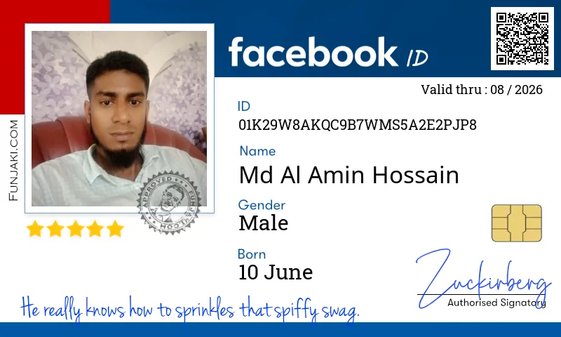Facebook ID Card