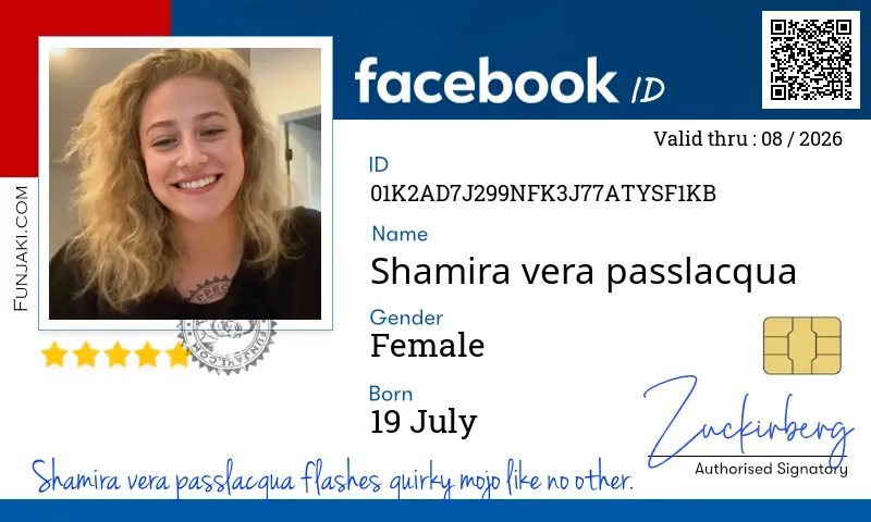 Facebook ID Card