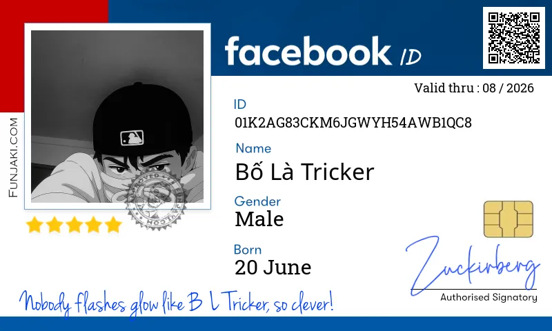 Facebook ID Card