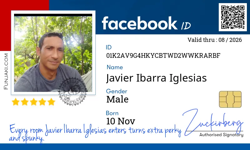 Facebook ID Card