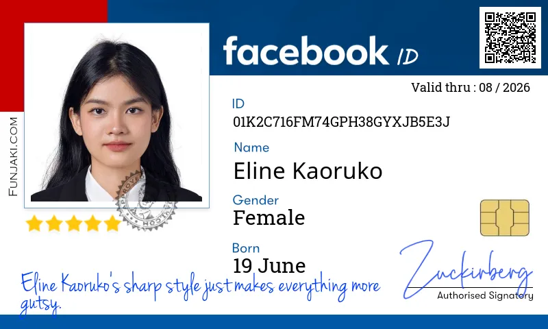 Facebook ID Card