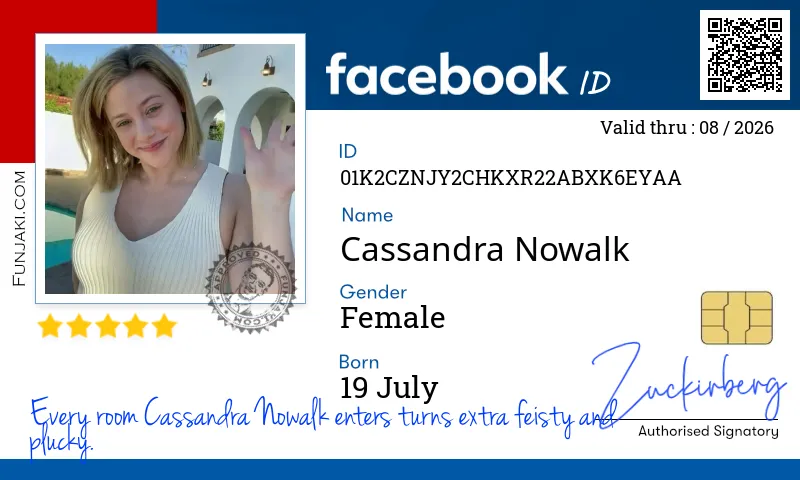 Facebook ID Card