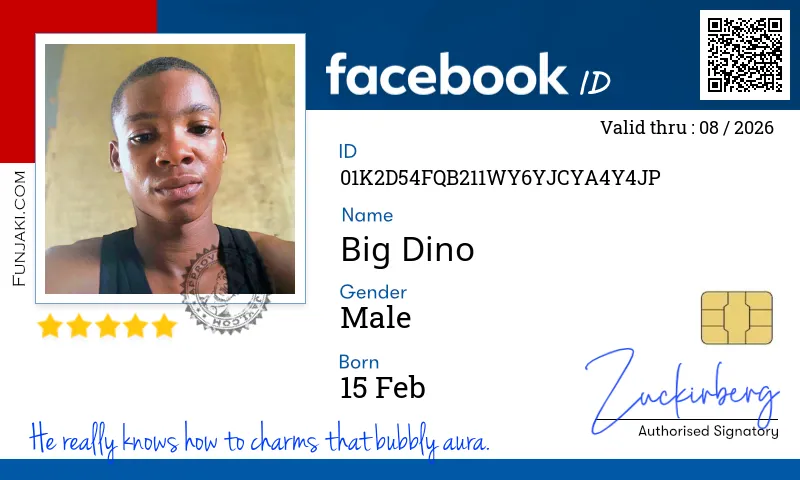 Facebook ID Card