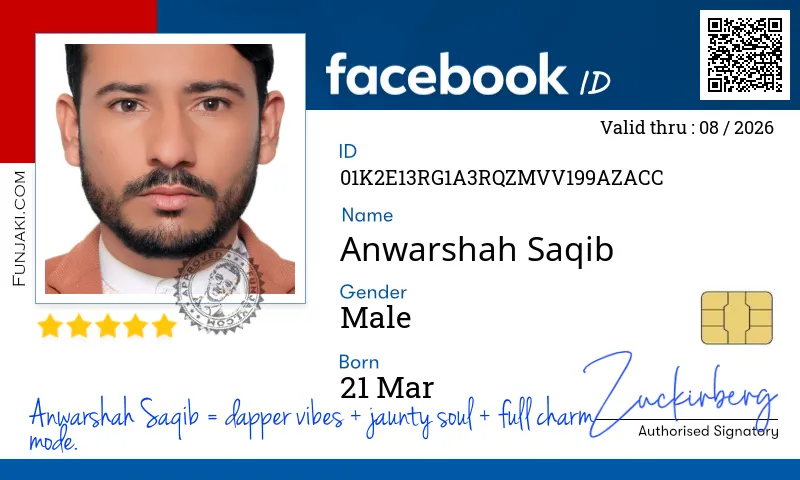 Facebook ID Card