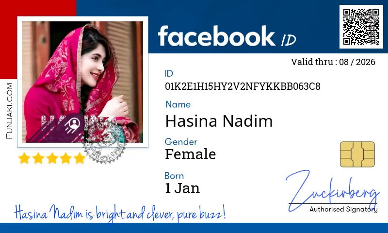 Facebook ID Card