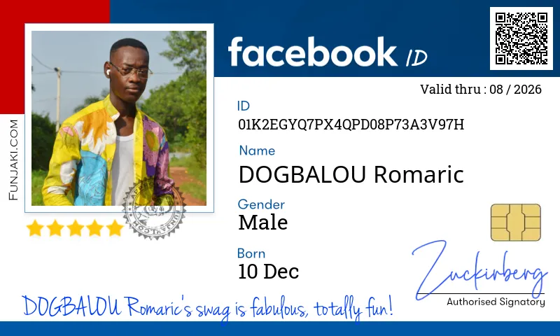 Facebook ID Card