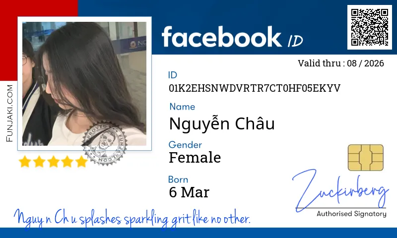 Facebook ID Card