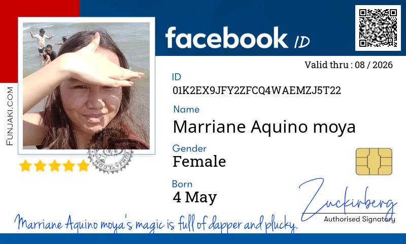 Facebook ID Card