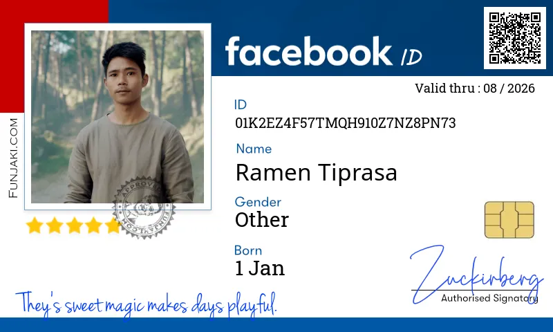 Facebook ID Card