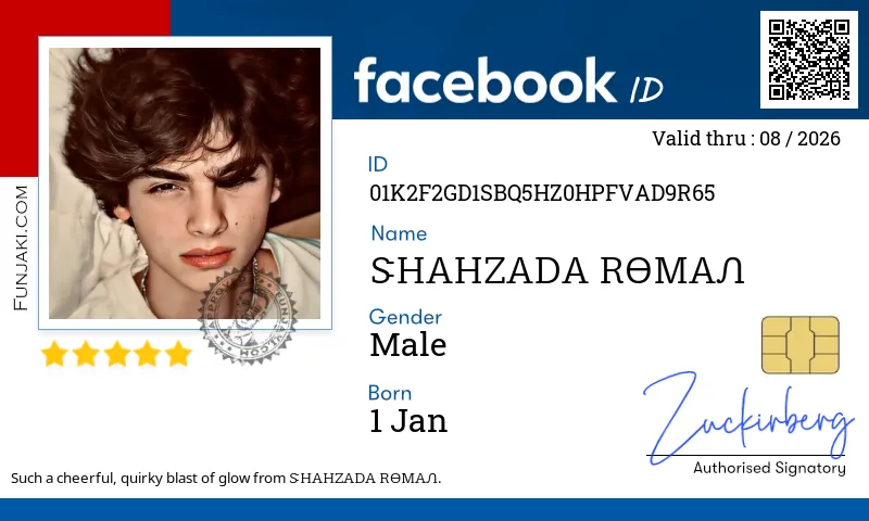 Facebook ID Card