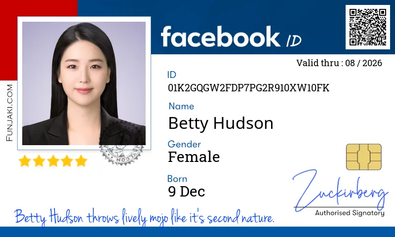 Facebook ID Card