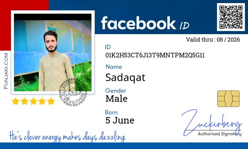 Facebook ID Card