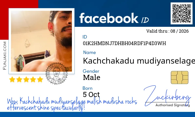 Facebook ID Card