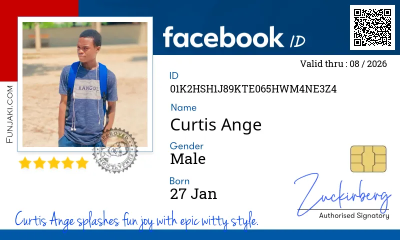 Facebook ID Card