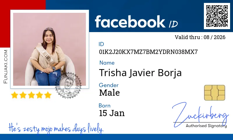 Facebook ID Card