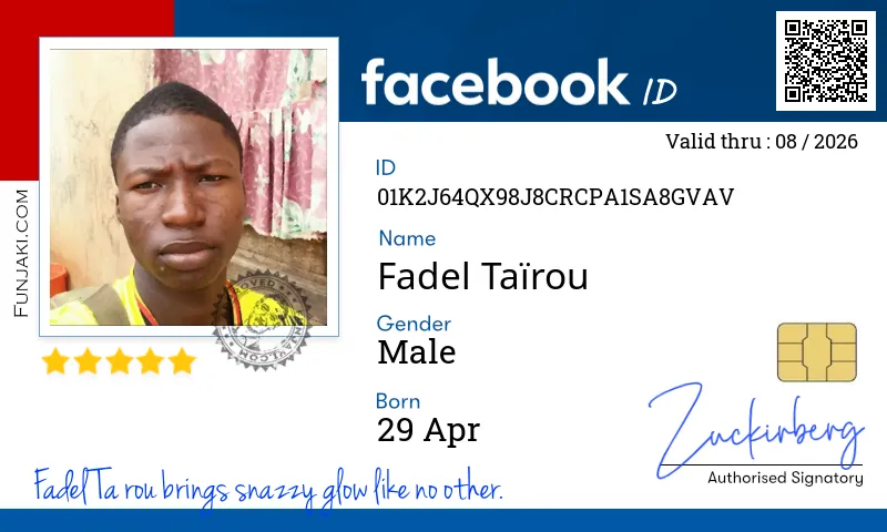 Facebook ID Card
