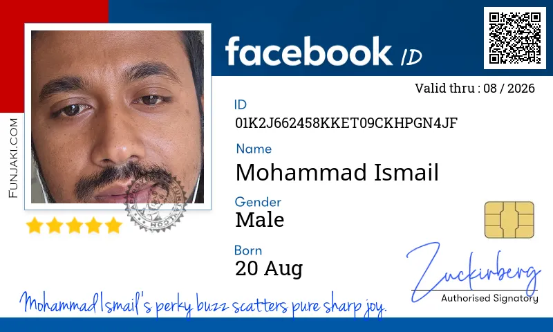 Facebook ID Card