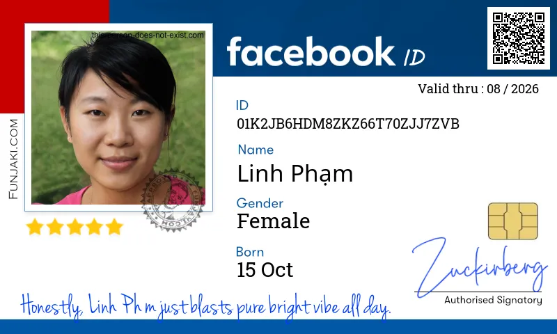 Facebook ID Card