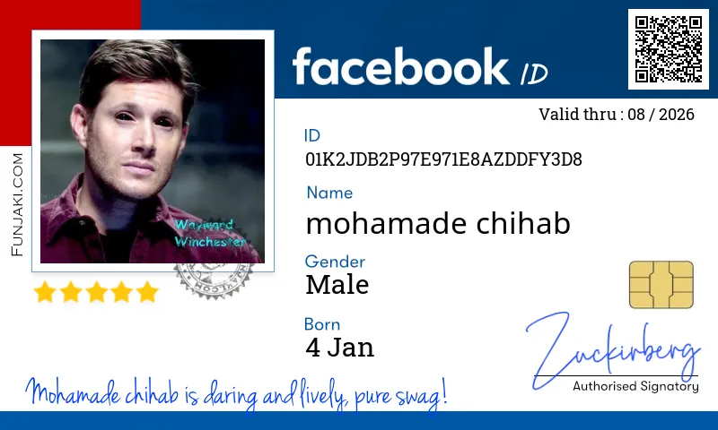 Facebook ID Card