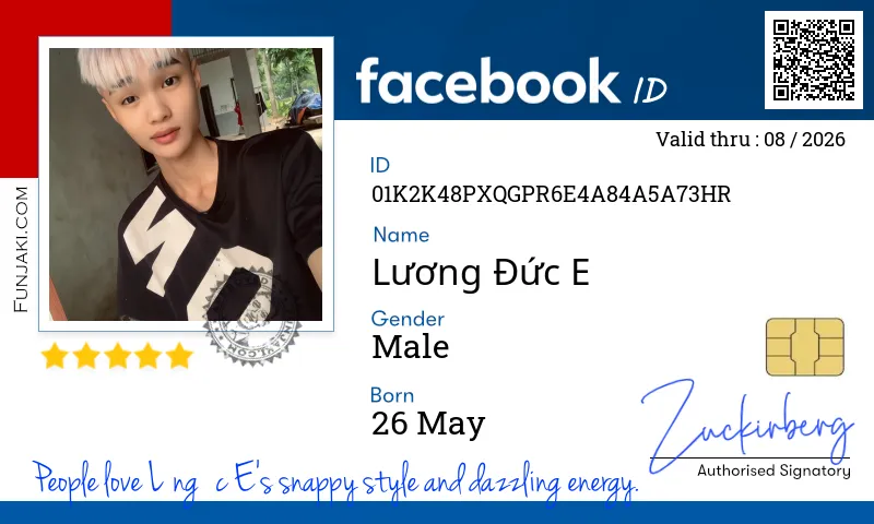 Facebook ID Card