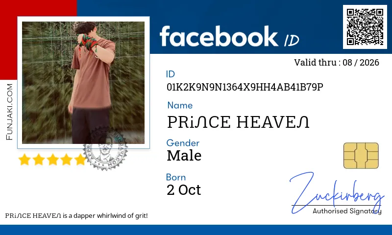 Facebook ID Card