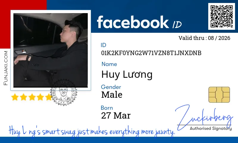 Facebook ID Card