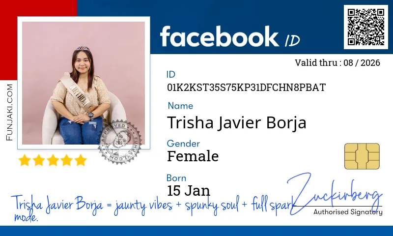 Facebook ID Card