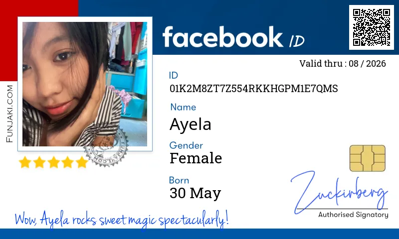 Facebook ID Card